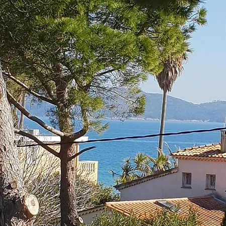 Superbe Cosy Vue Pieds Dans L'eau Lägenhet Cavalaire-sur-Mer